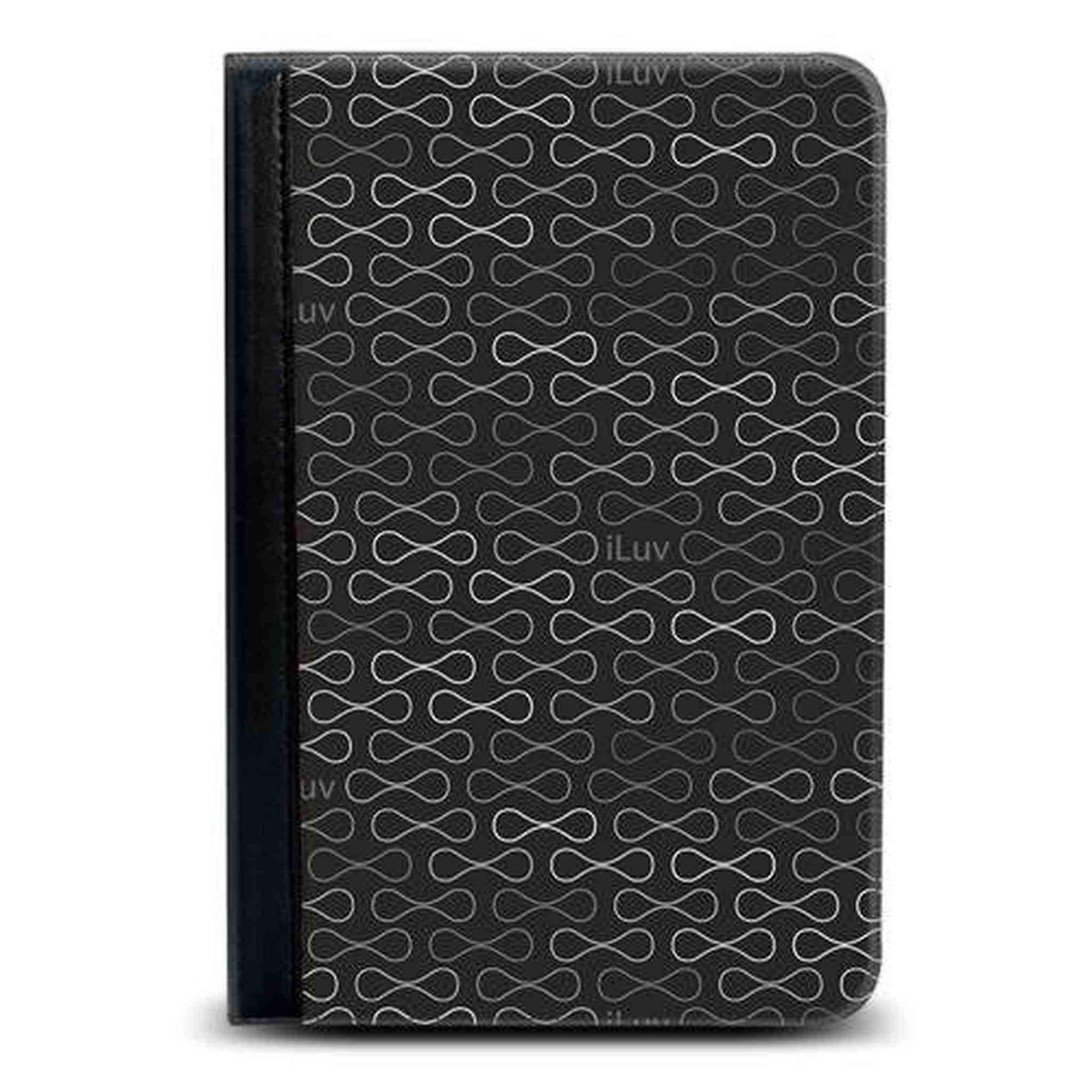 iLuv Black Festival Notebook Folio Case for Amazon Kindle Touch iLuv