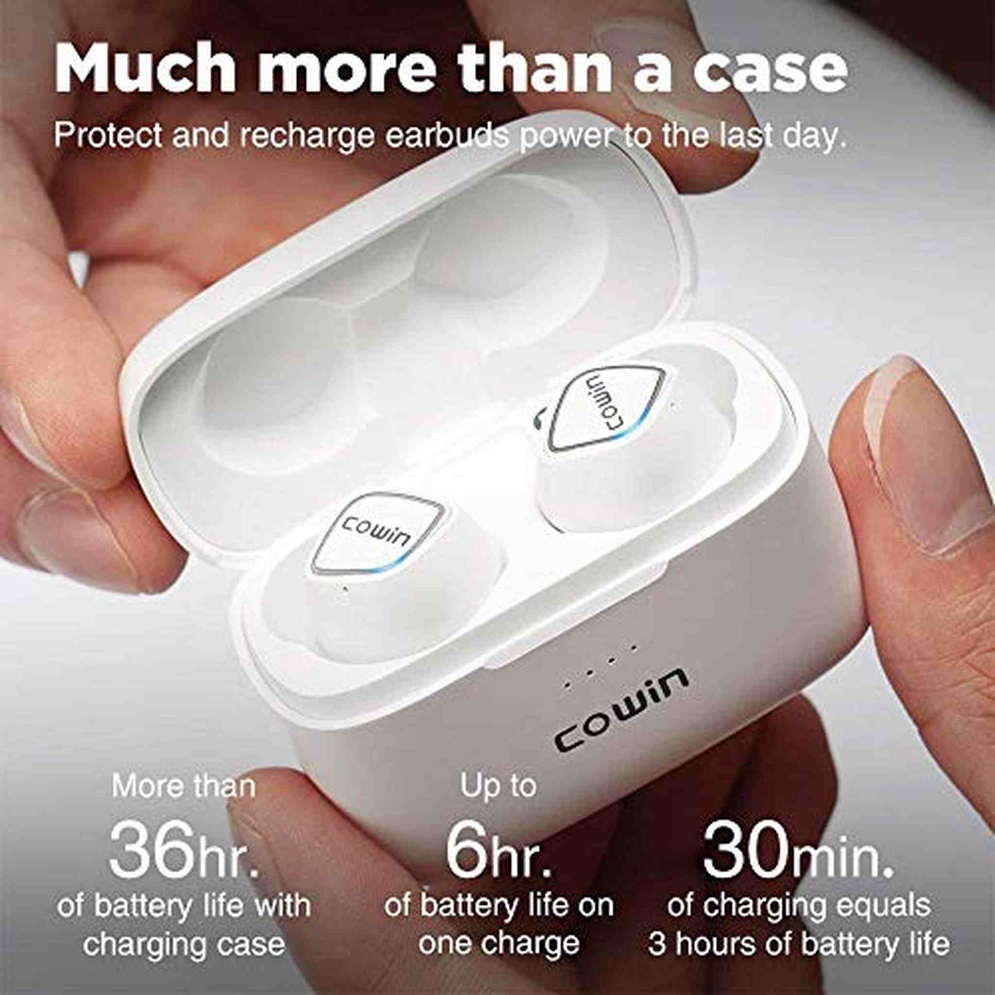 COWIN KY02 Wireless Earbuds Bluetooth Headphones with Microphone Cowin