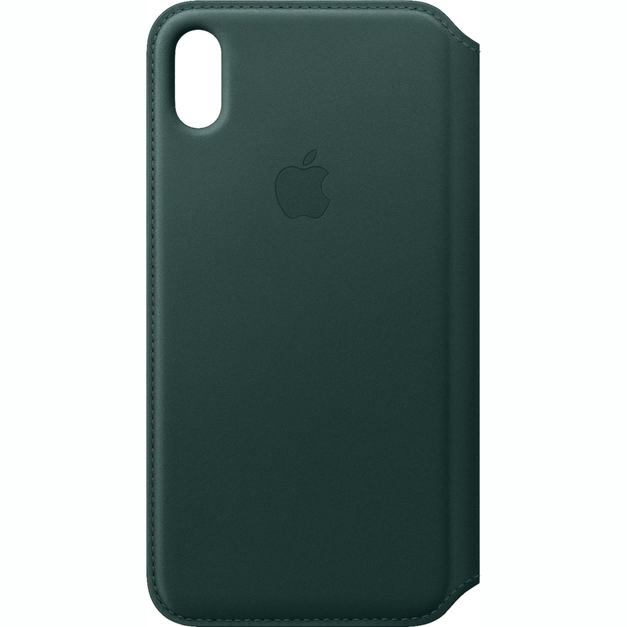 Apple Leather Folio for iPhone Xs Max - Forest Green Apple