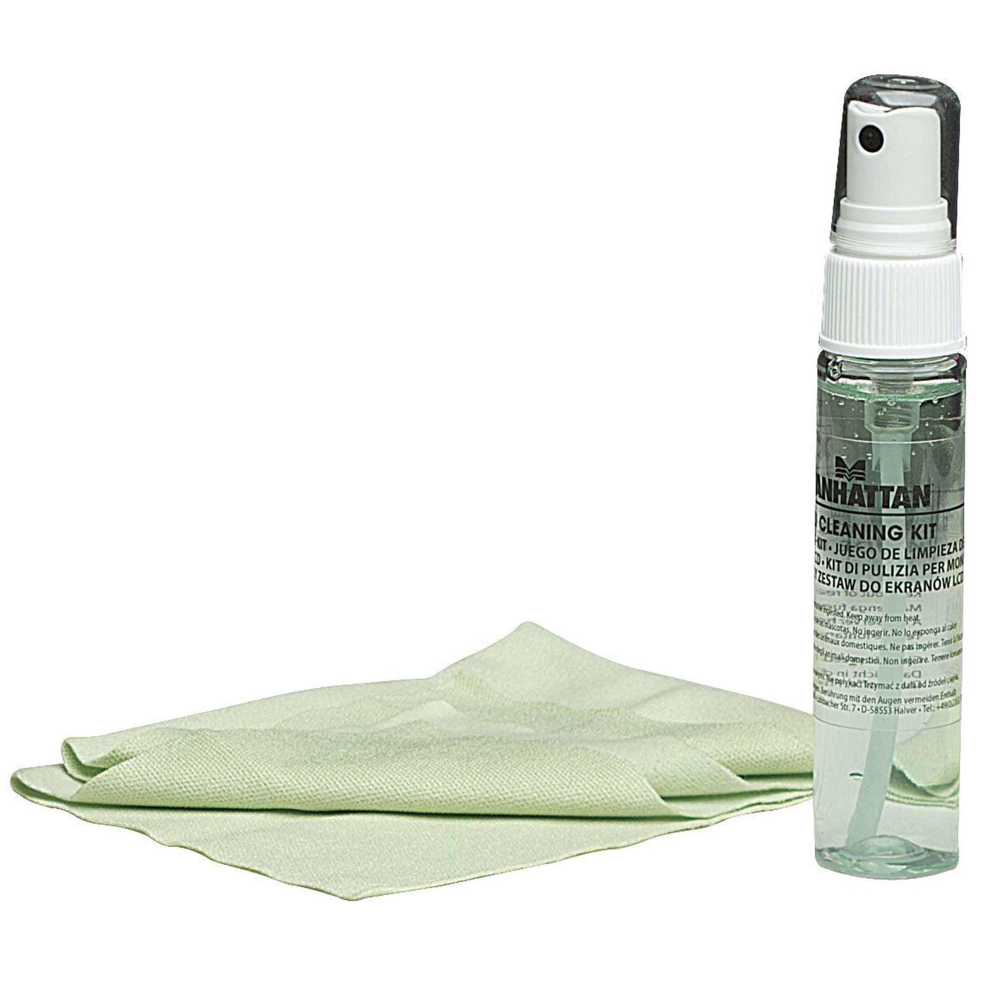 MANHATTAN 404204 LCD Cleaning Kit, Green Apple Scent Manhattan