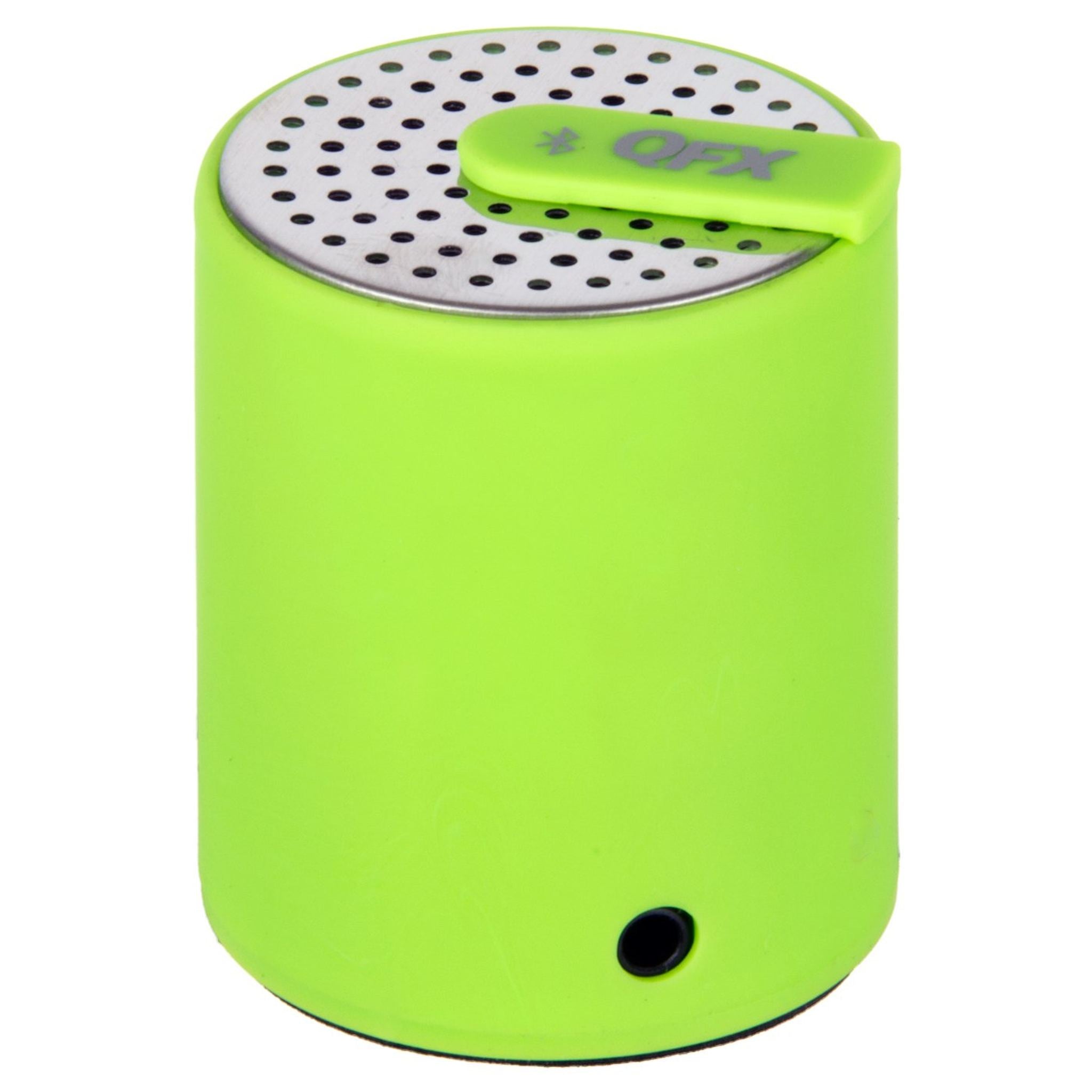 QFX CS-27BTGR Portable Bluetooth Speaker with AUX-In - Green QFX