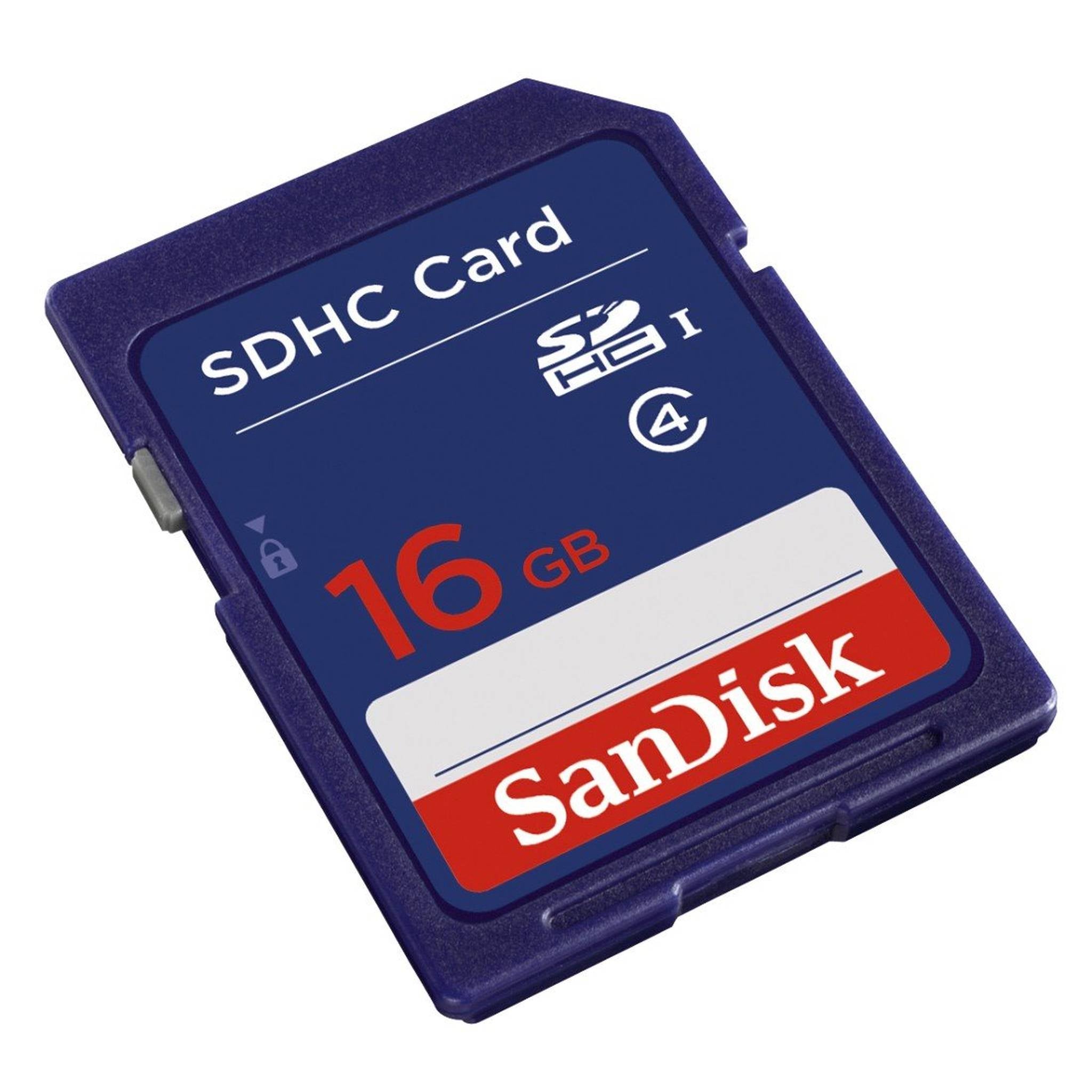 SanDisk SDSDB016GB35M SDHC 16GB Blister Pkg 3x5 Class 4 SanDisk