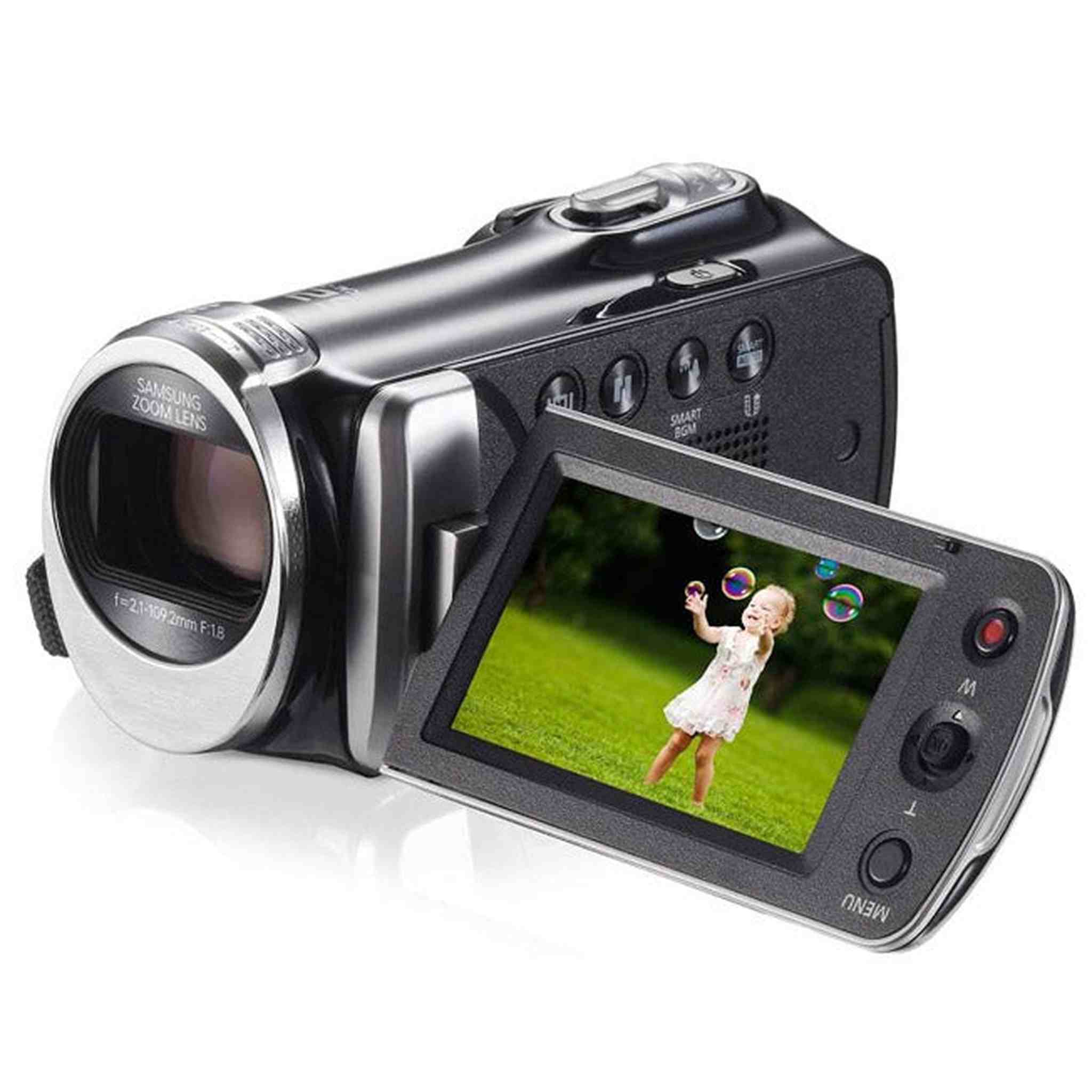 Samsung F90 HD Camcorder Black 5MP with 2.7 inch LCD Screen/HD Video Recording Samsung