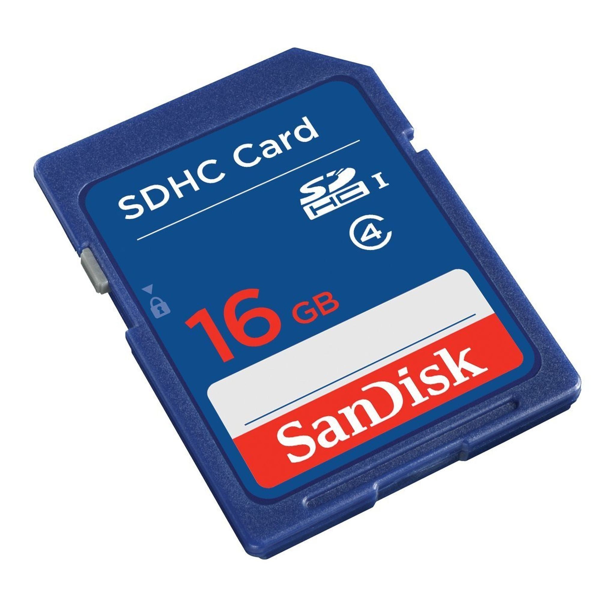 SanDisk SDSDB016GB35M SDHC 16GB Blister Pkg 3x5 Class 4 SanDisk