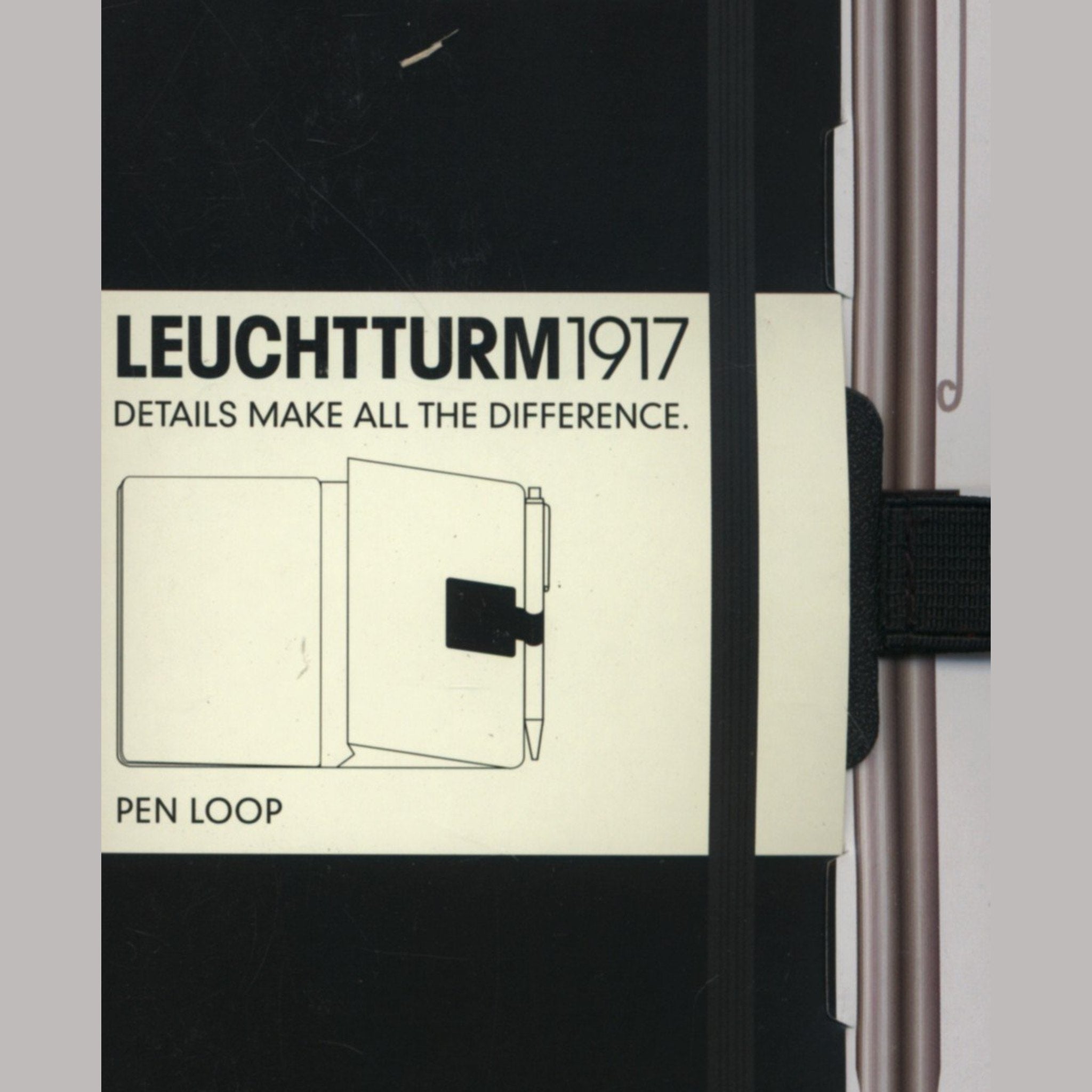 Leuchtturm Pen Loop, Black Leuchtturm