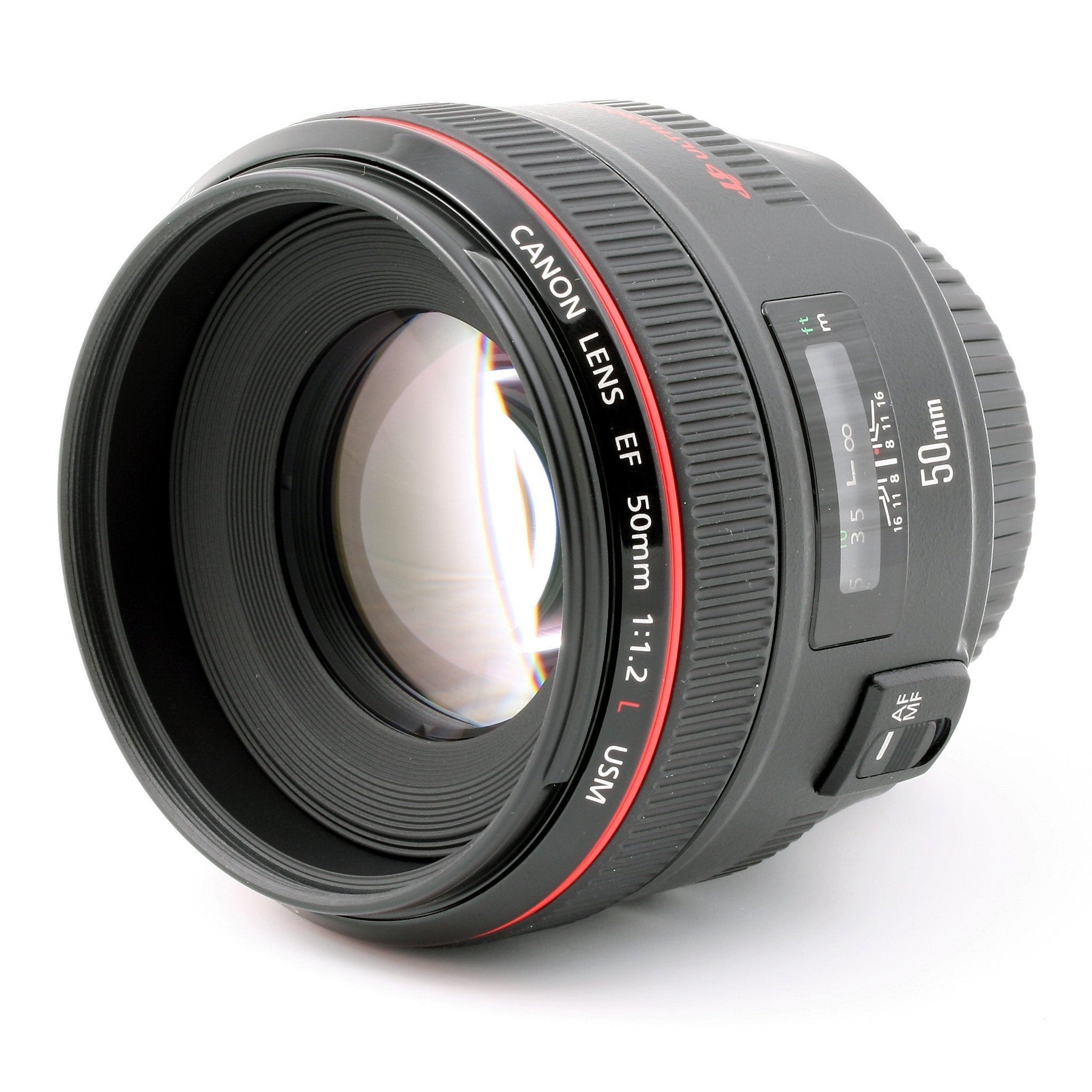 Canon EF 50mm f/1.2 L USM Lens for Canon Digital SLR Cameras - International Model Canon