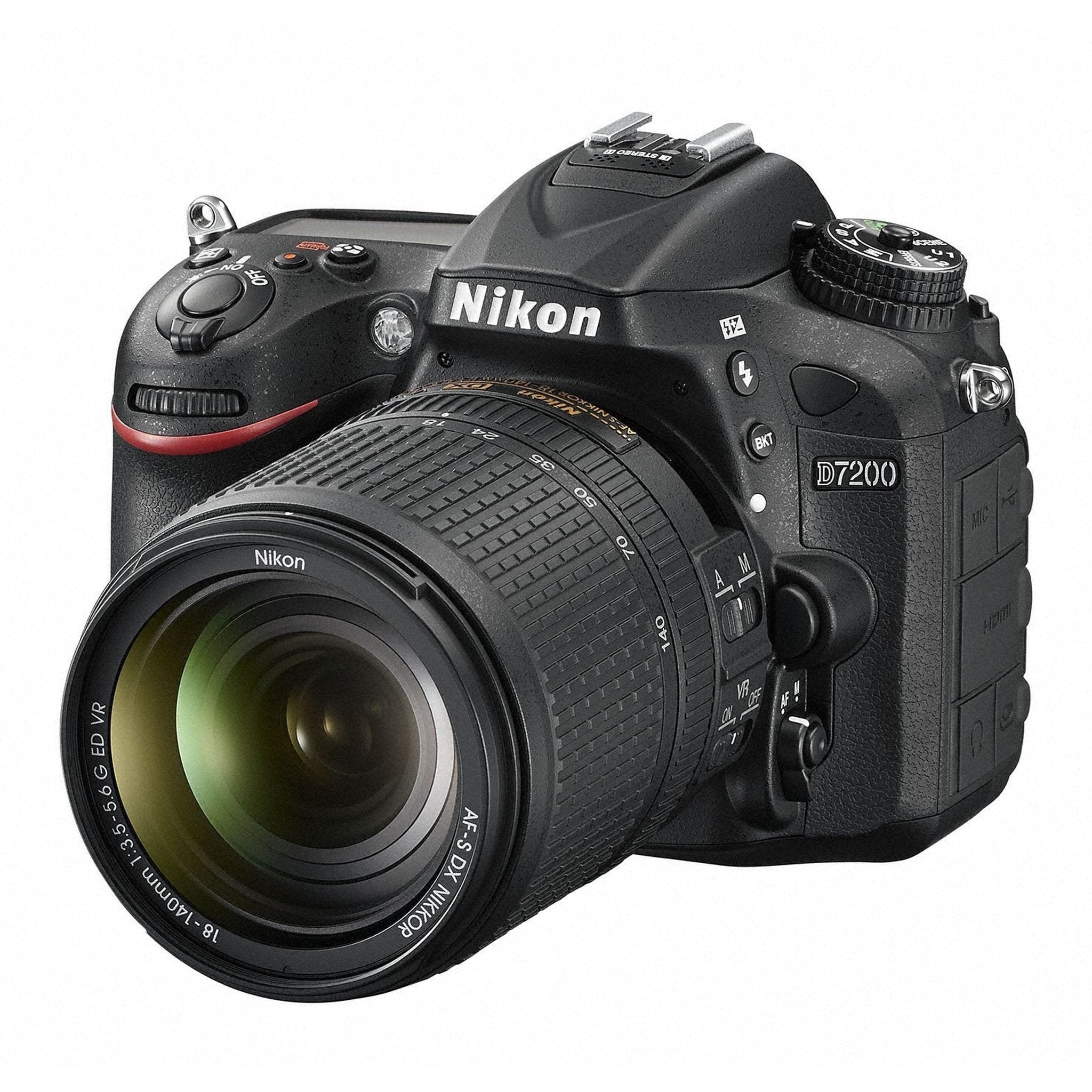 Nikon D7200 Digital SLR Camera with 18-140mm VR Lens 1555 Nikon