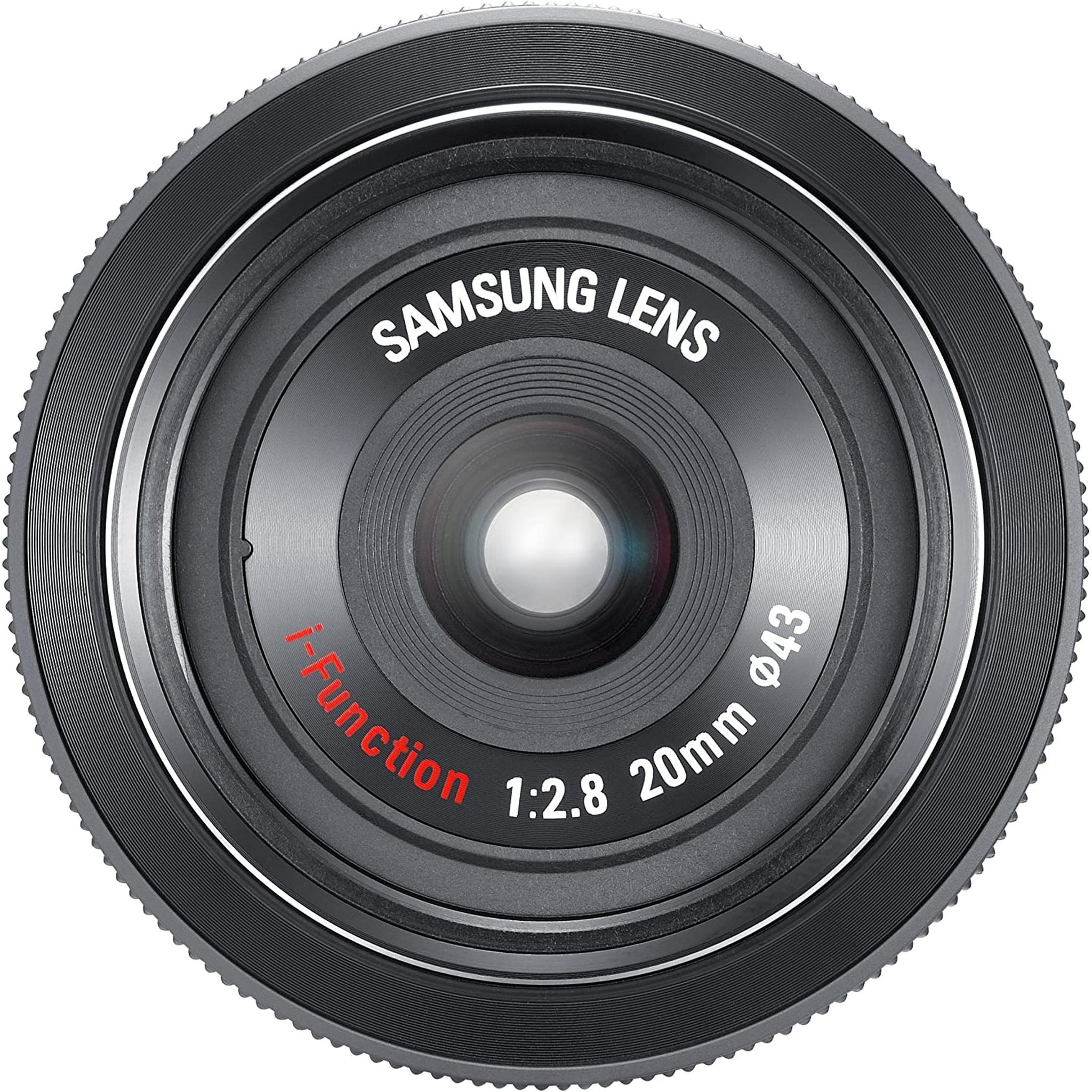 Samsung 20mm F/2.8 Wide Angle Lens For Samsung NX Cameras Black EX-W20NB Samsung