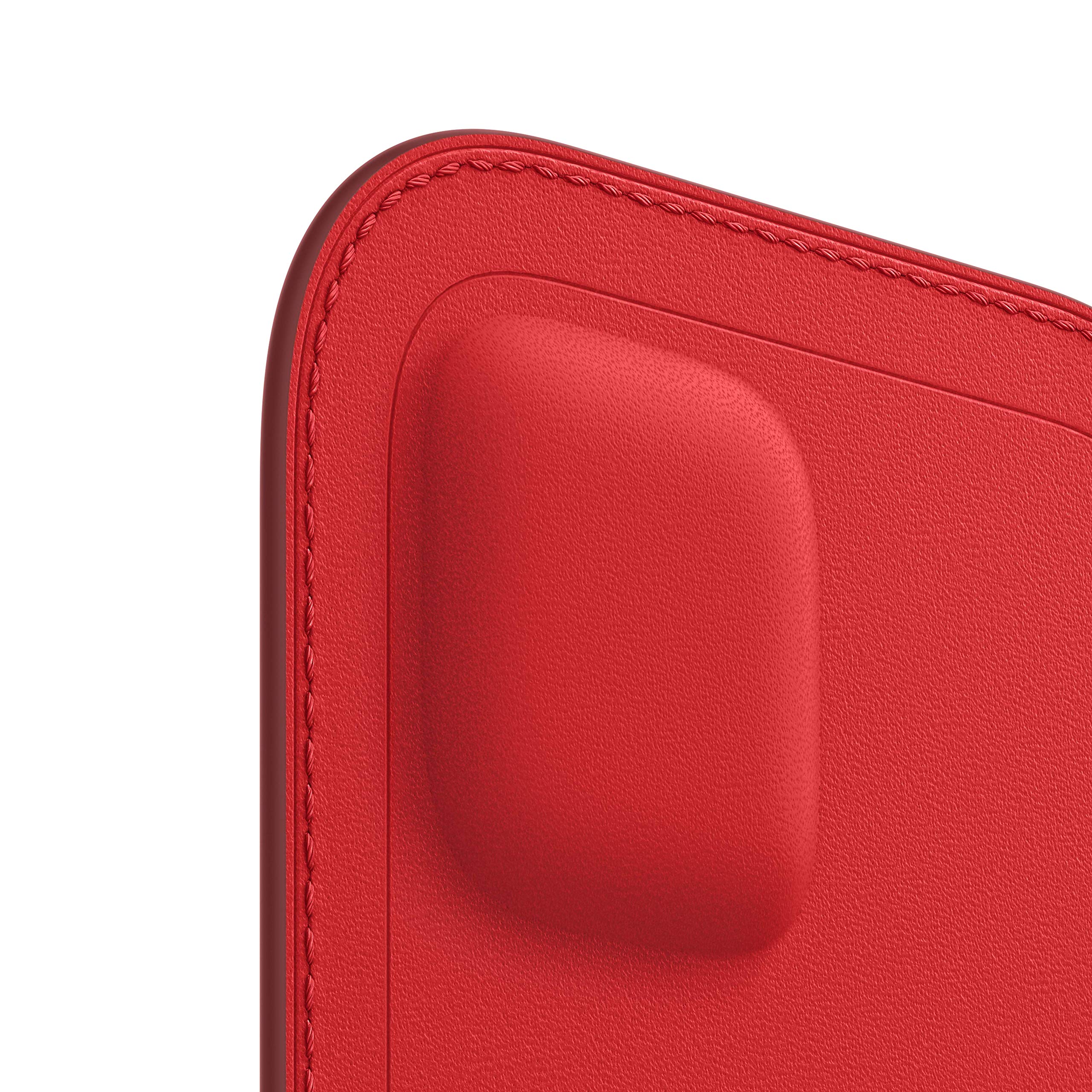 Apple iPhone 12 Mini Leather Sleeve with MagSafe - Product RED Apple