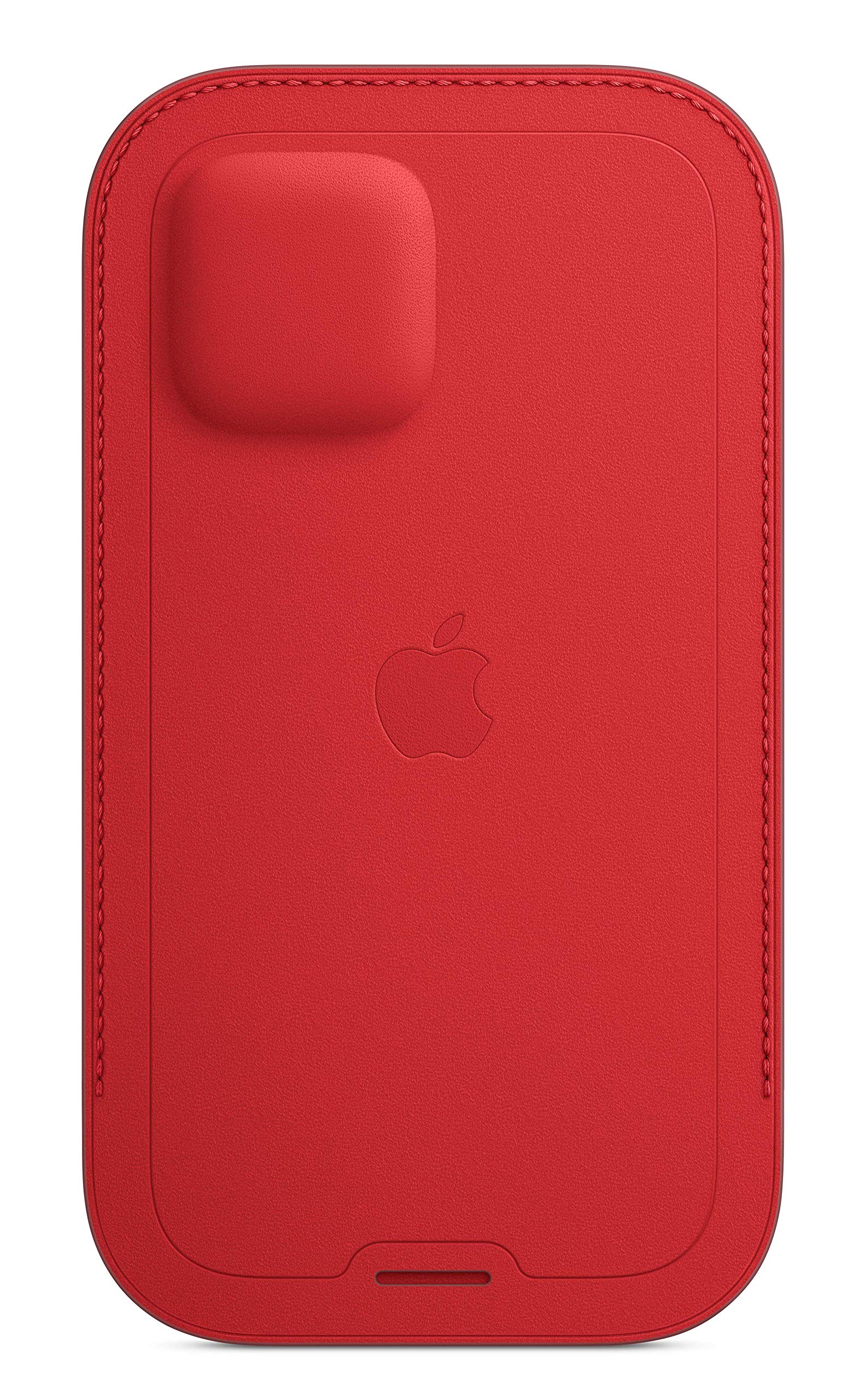 Apple iPhone 12 and 12 Pro Leather Sleeve with MagSafe - Product RED Apple