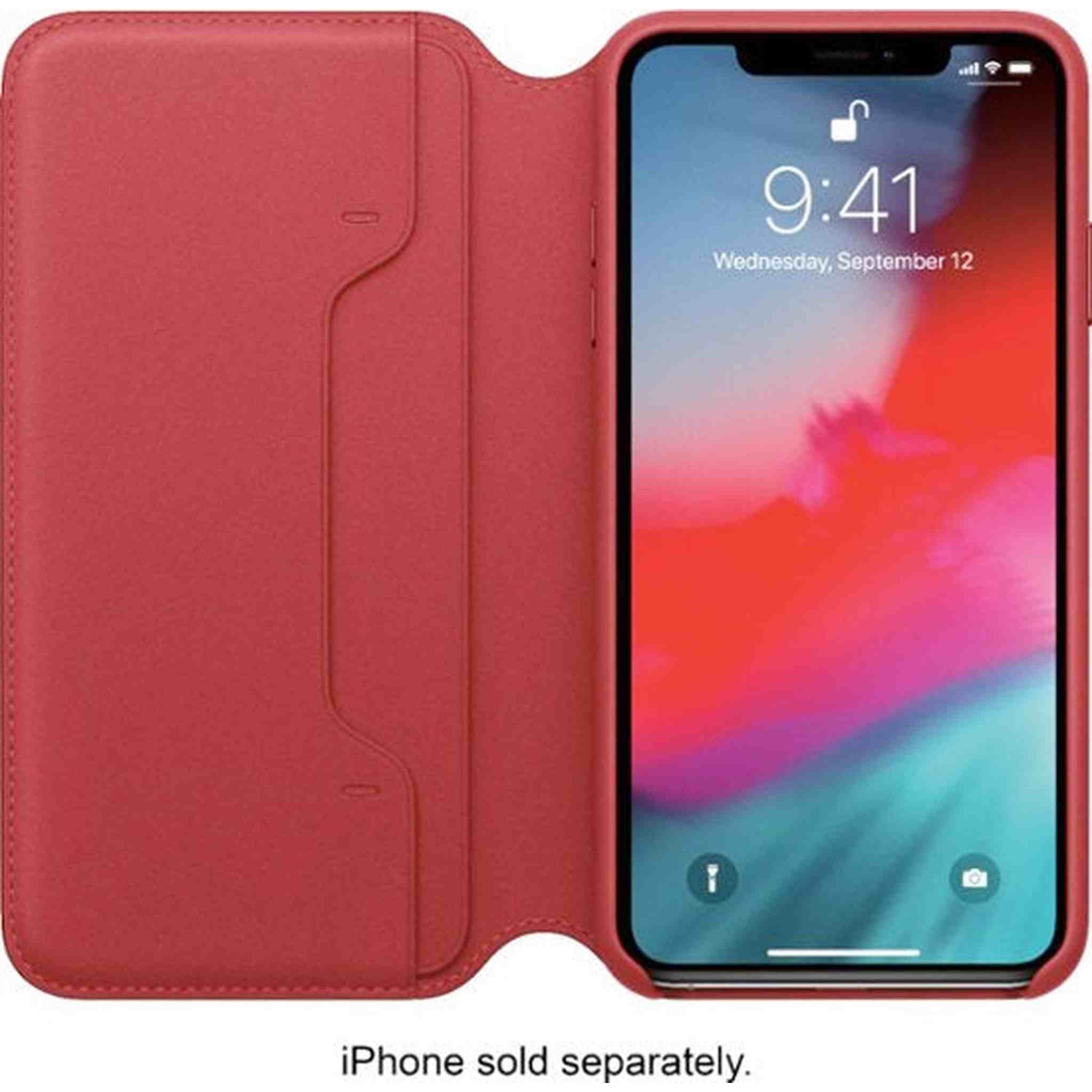 Apple iPhone XS MAX LE FOLIO RED-ZML Apple