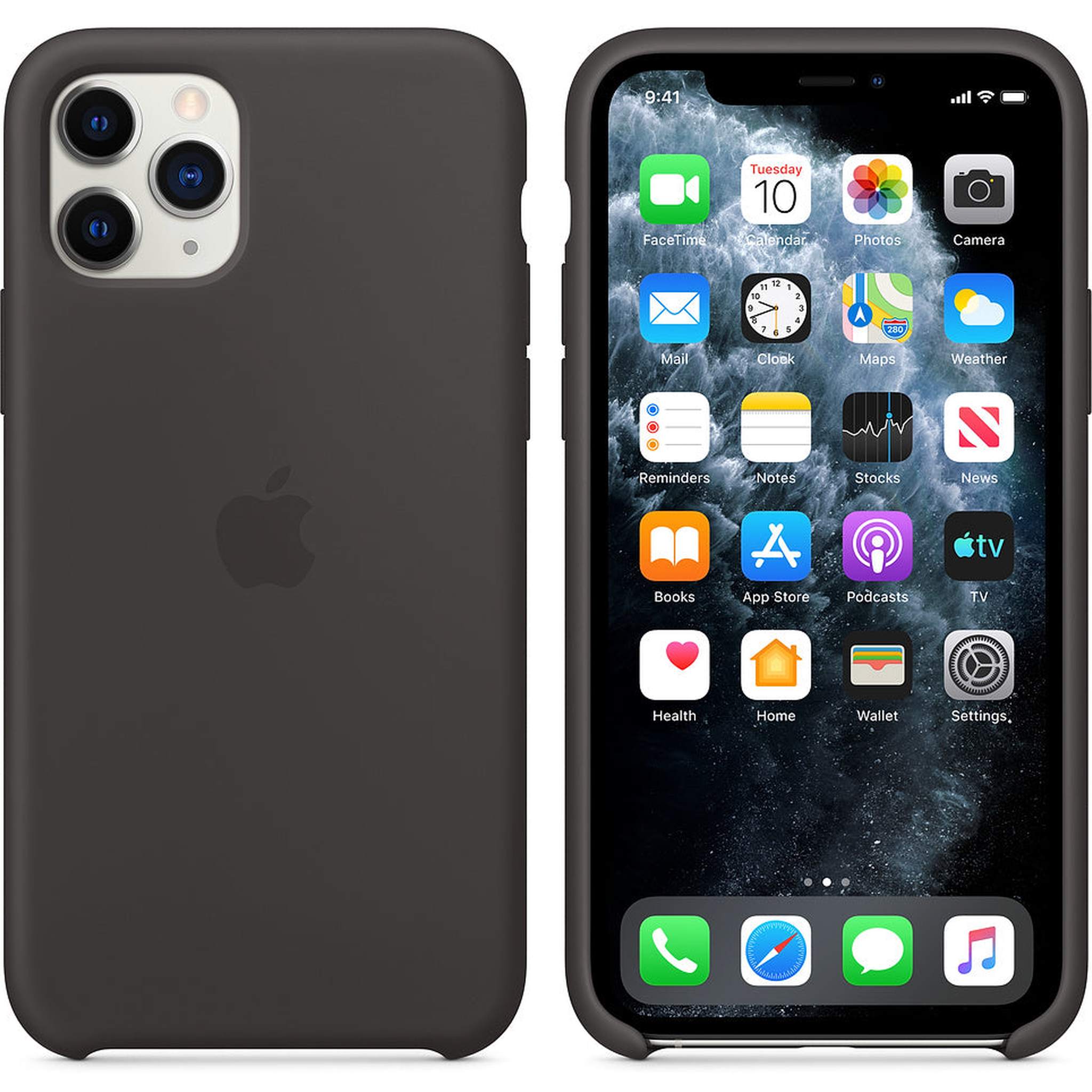 Apple Silicone Case for iPhone 11 Pro - Black Apple