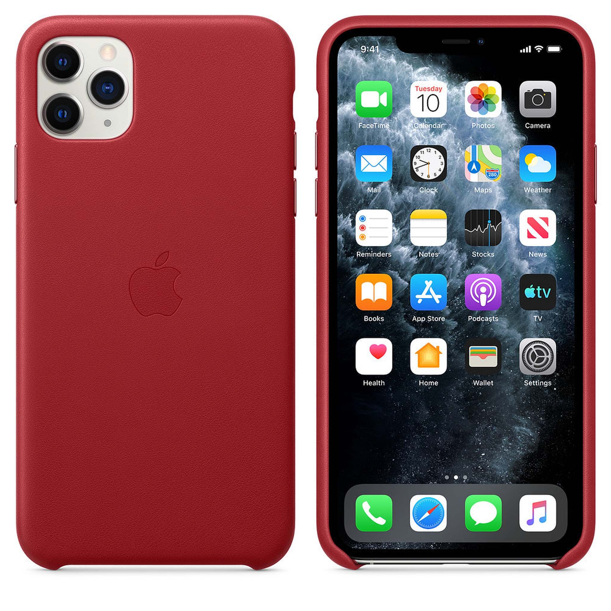 Apple Leather Case for iPhone 11 Pro Max - Product RED Apple