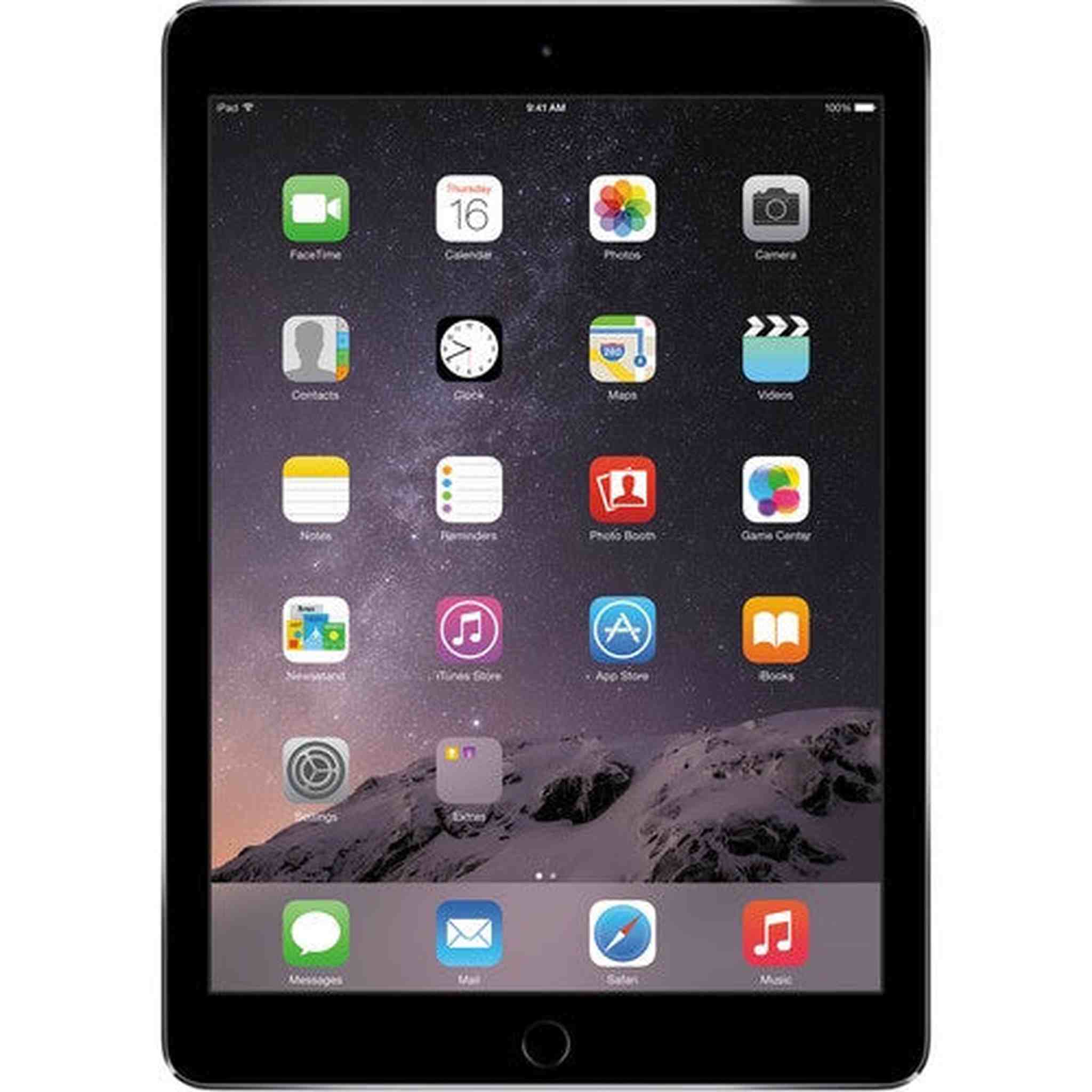 Apple iPad Air 2 MGTX2LL/A 9.7-inches 128 GB Tablet Space Gray Apple