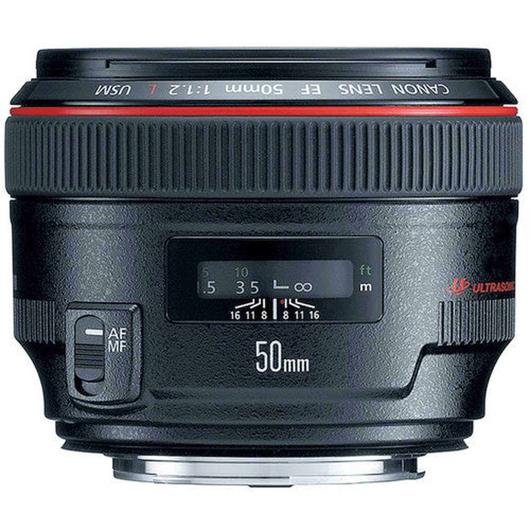 Canon EF 50mm f/1.2L USM Ultra-Fast Standard AutoFocus Lens Canon