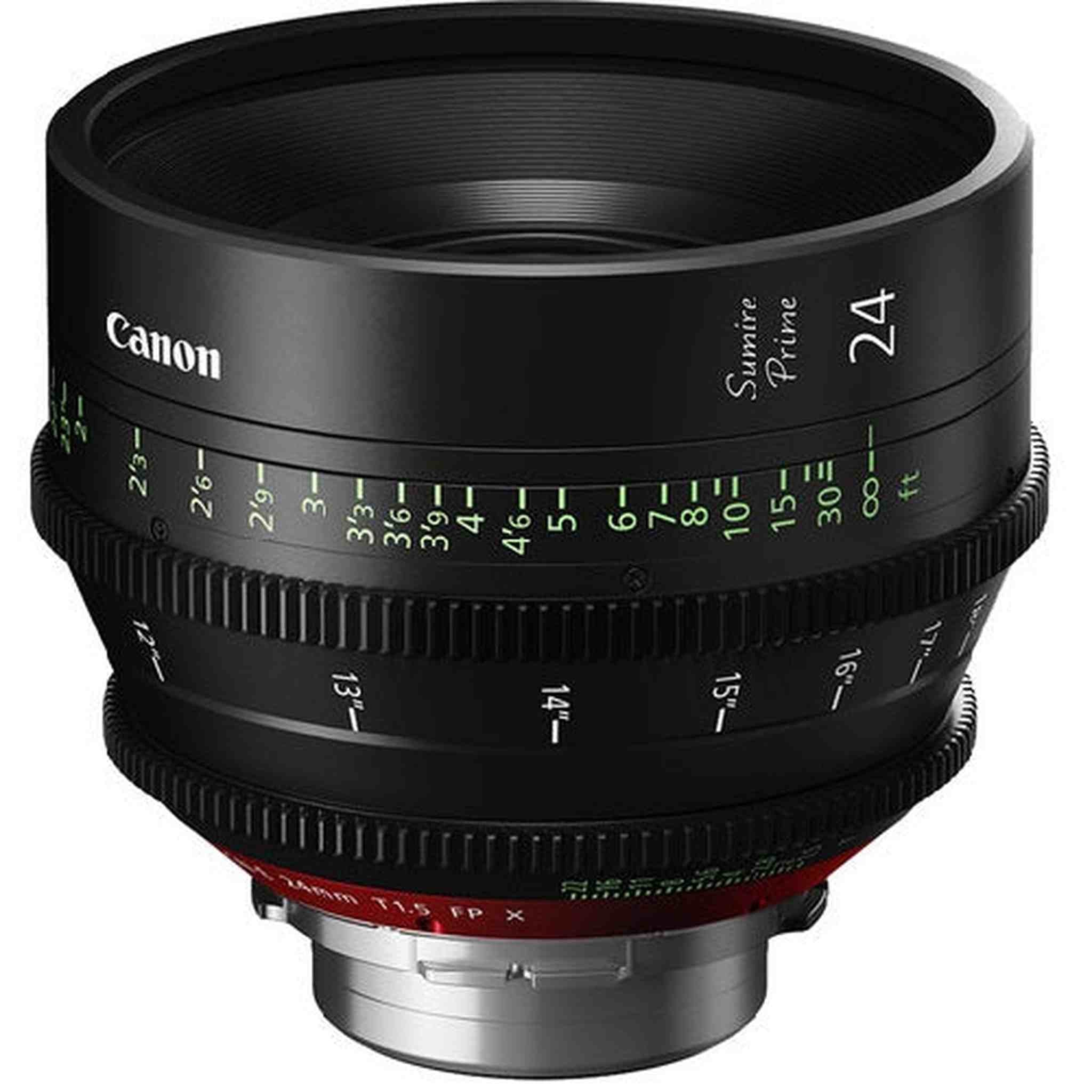 Canon 24mm Sumire Prime T1.5 PL Mount, Feet Canon