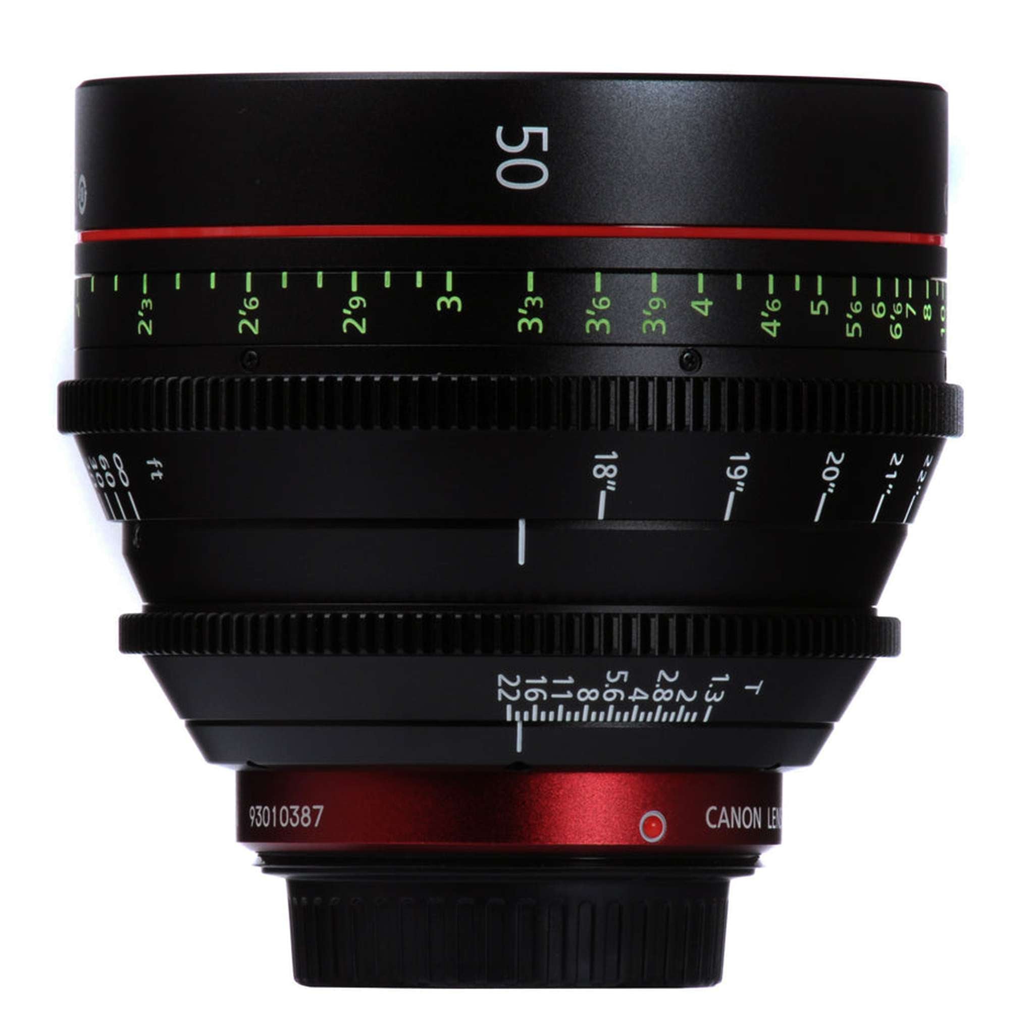 Canon CN-E 50mm T1.3 L F Cine Lens Canon