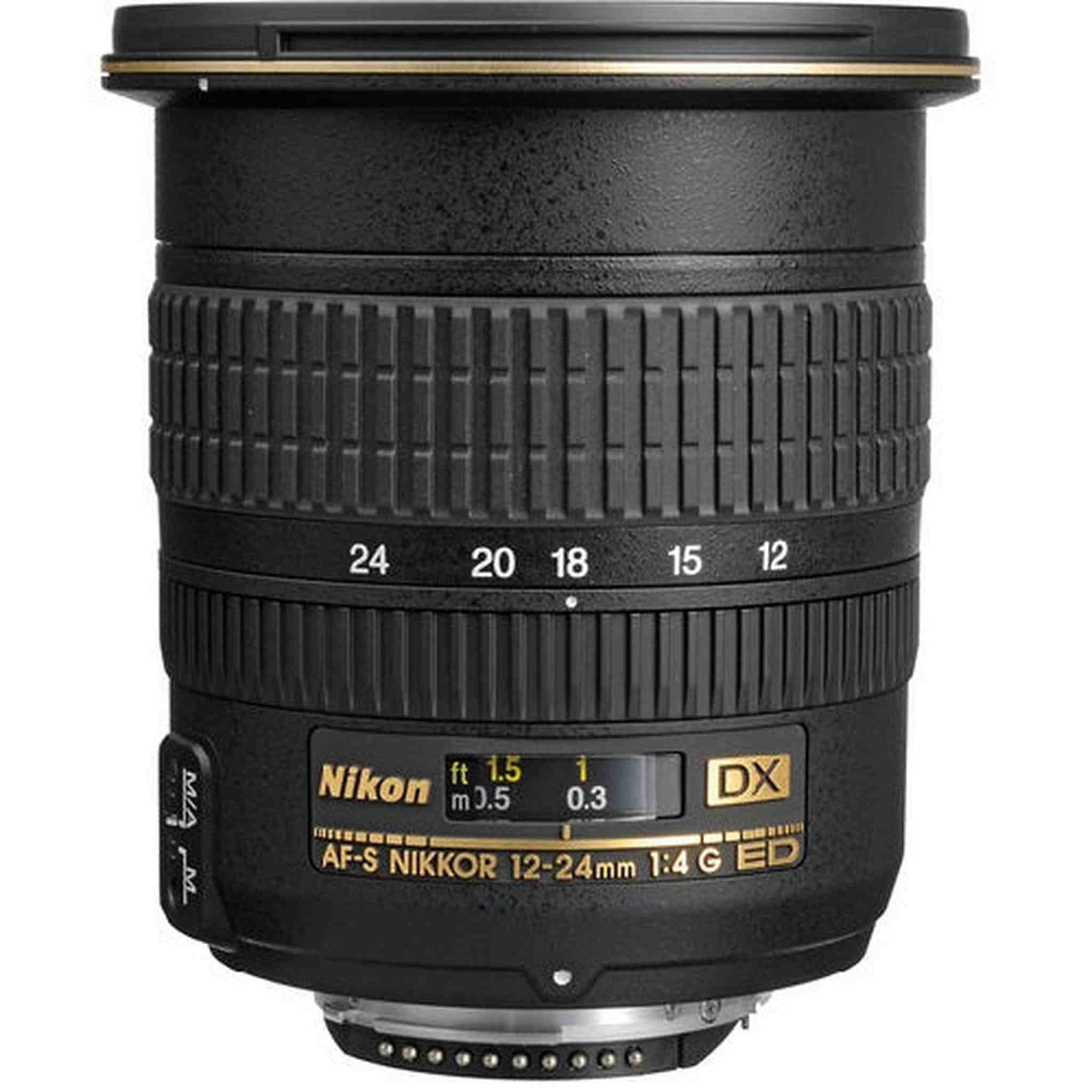 Nikon - AF-S DX 12-24mm f/4G ED-IF Zoom-NIKKOR Lens International Version Nikon