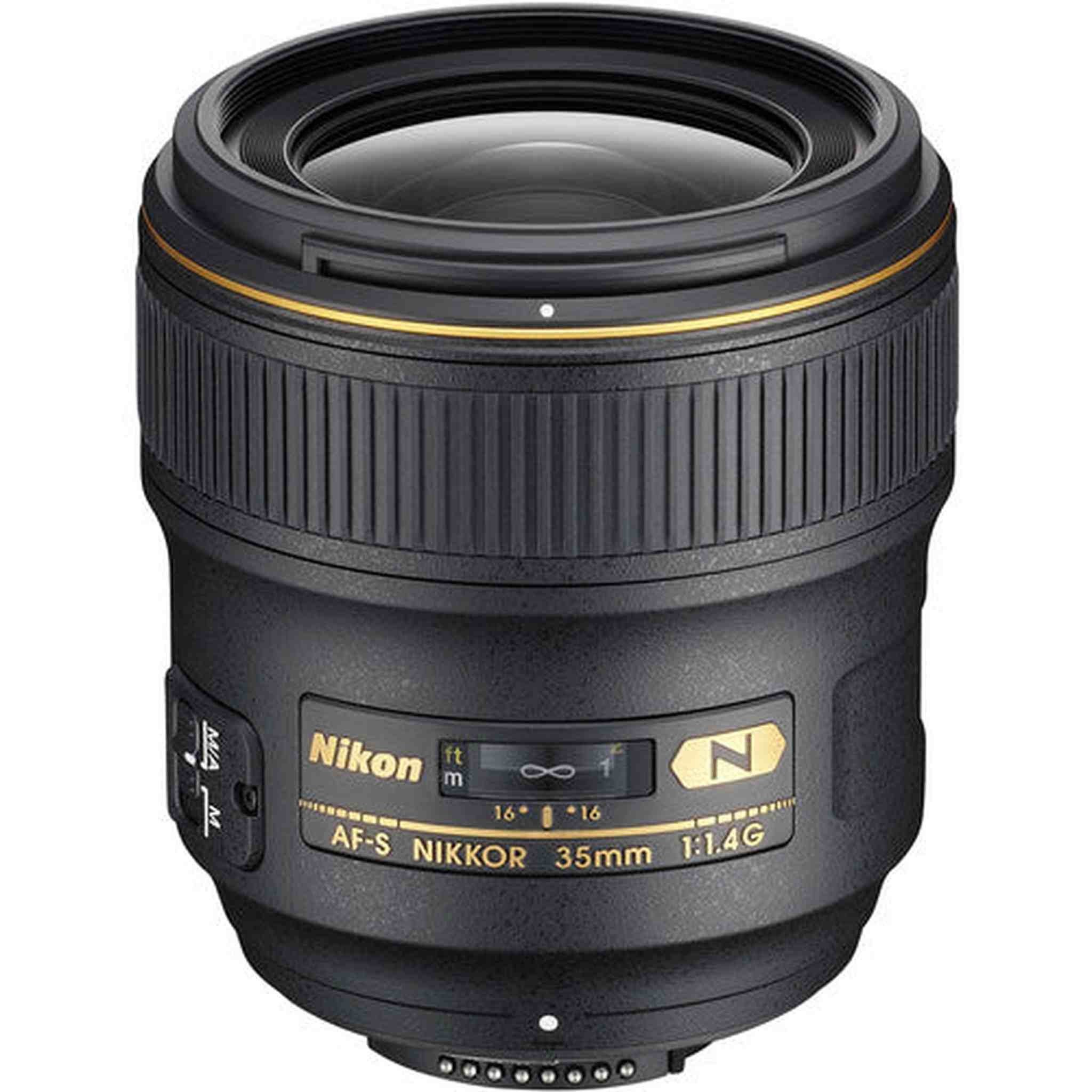 Nikon AF FX NIKKOR 35mm f/1.4G Fixed Focal Length Lens with Auto Focus for Nikon DSLR Cameras Nikon