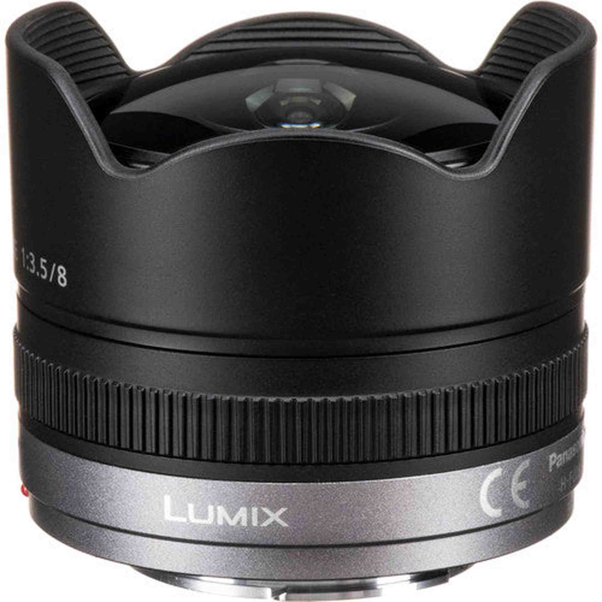 PANASONIC LUMIX G FISHEYE Lens, 8MM, F3.5, MIRRORLESS Micro Four Thirds, H-F008 Panasonic