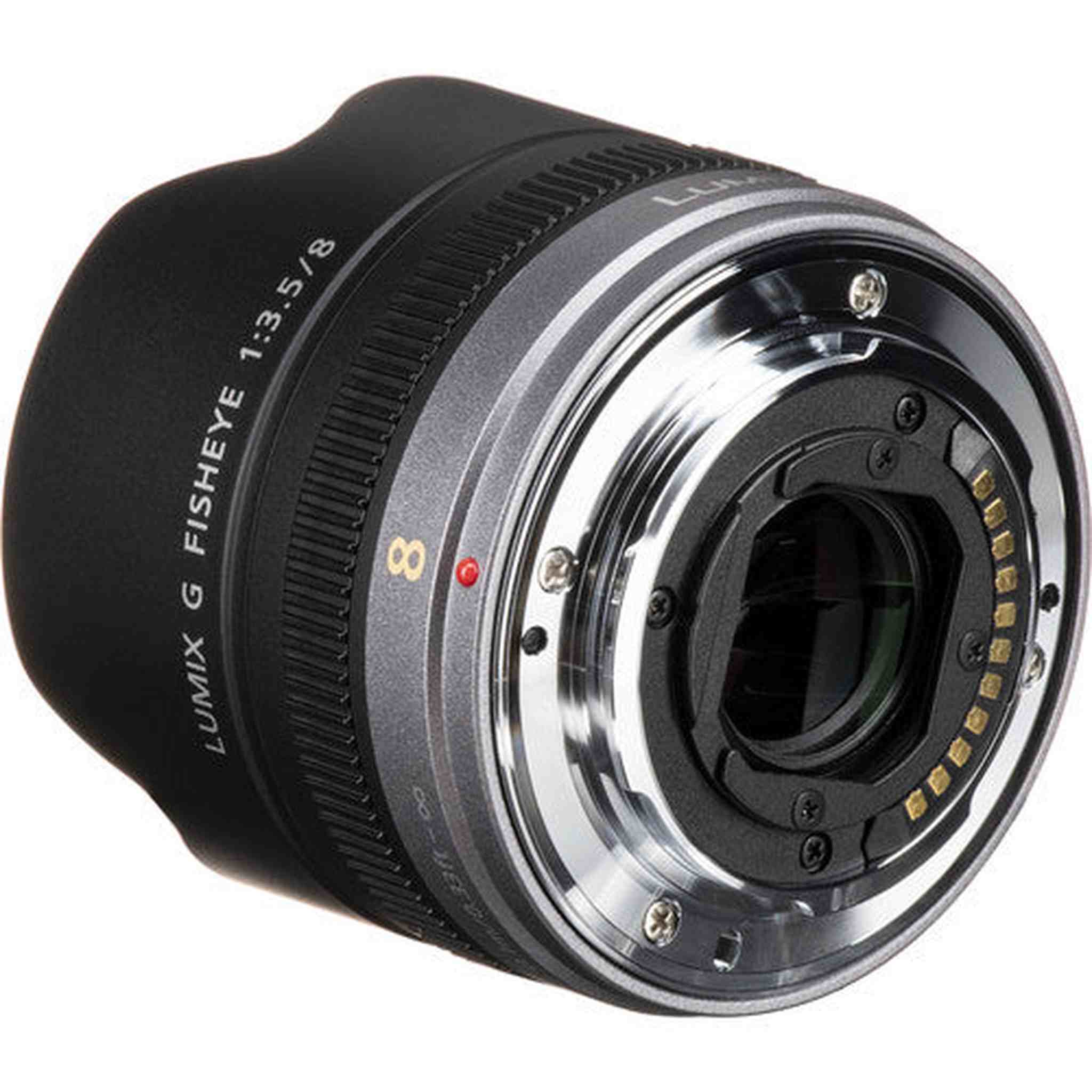 PANASONIC LUMIX G FISHEYE Lens, 8MM, F3.5, MIRRORLESS Micro Four Thirds, H-F008 Panasonic