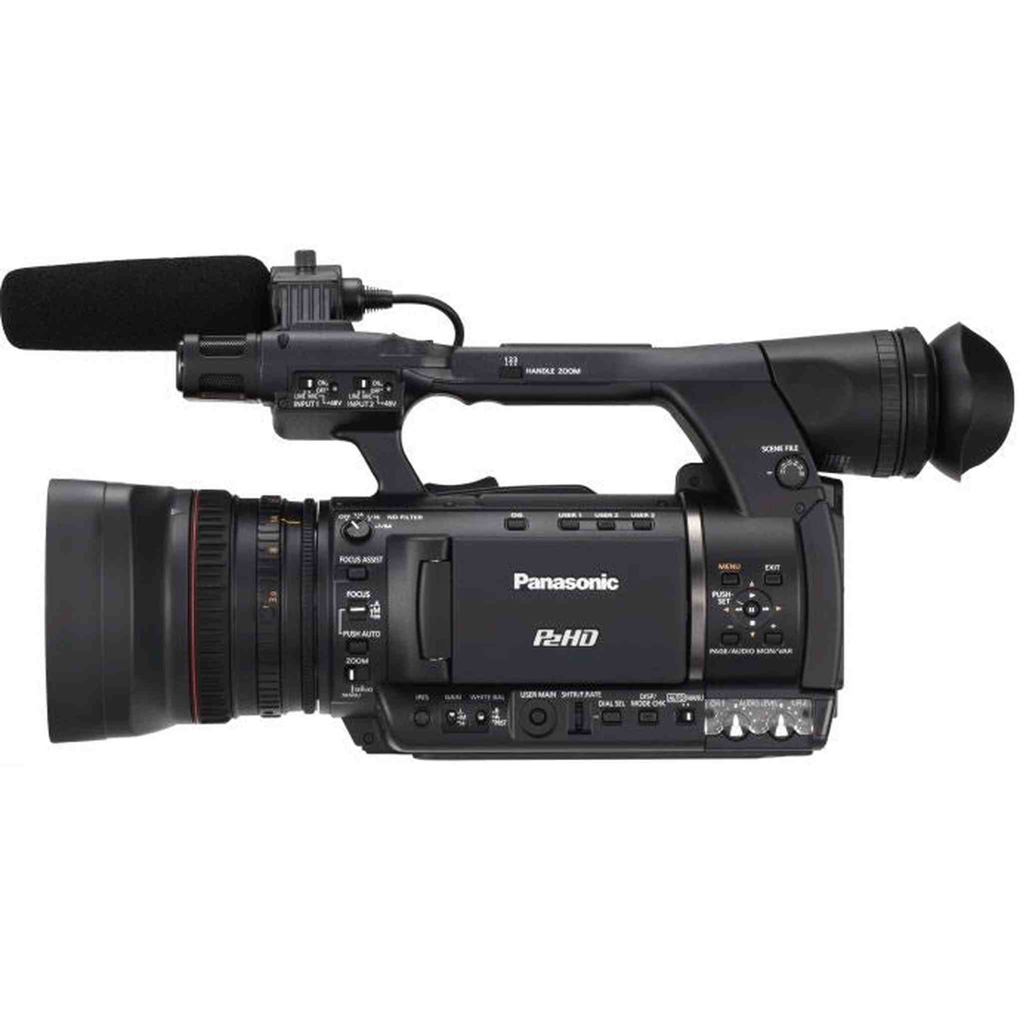 Panasonic AG-HPX250PJ HD Handheld Video Camera with 3.45-Inch LCD Black Panasonic