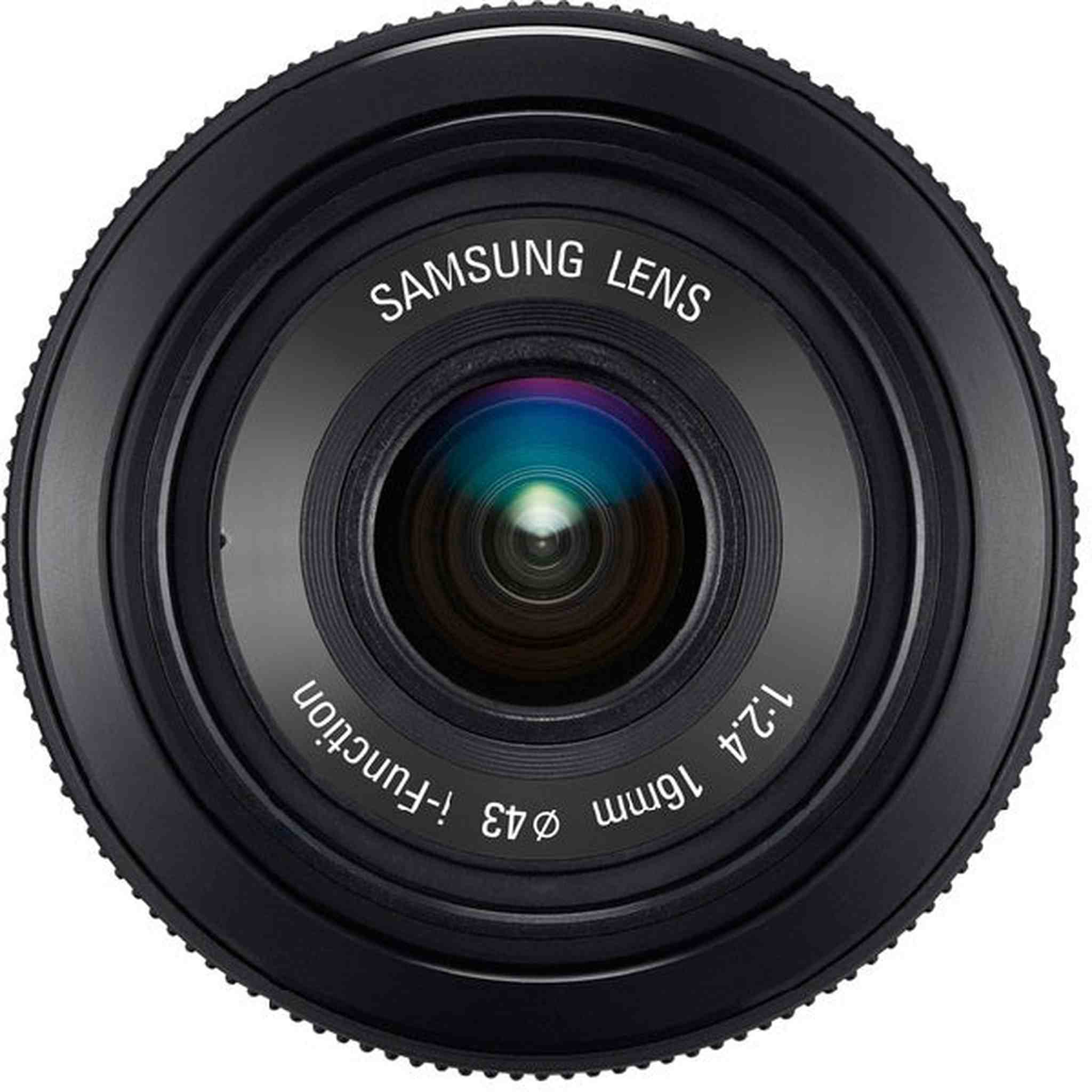 Samsung NX 16mm f/2.4 Camera Lens Black - Fixed Samsung