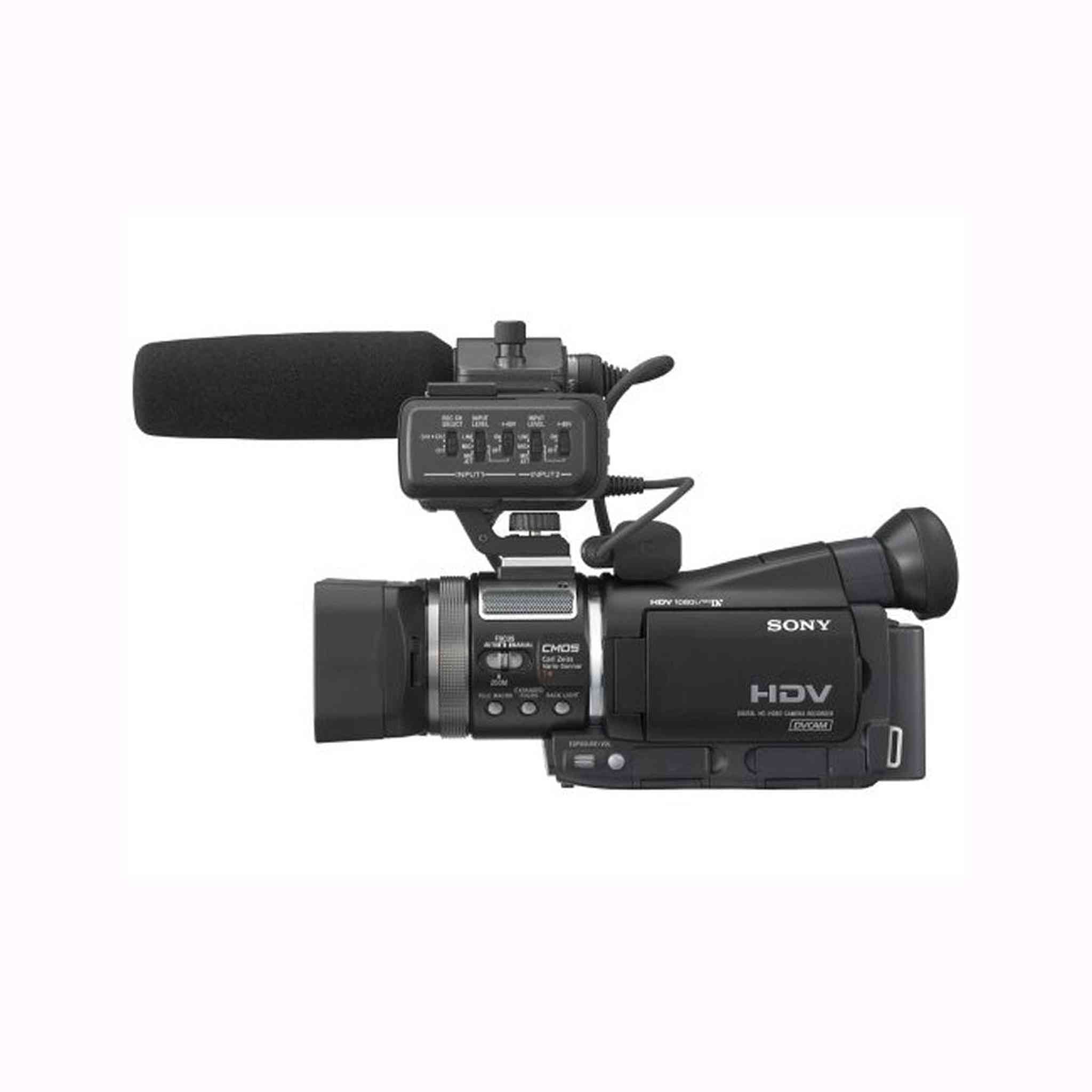 Sony HVR-A1U Digital Camcorder 2.7 LCD CMOS Full HD Black 16:9 10x Optical Zoom 16 MB Memory Stick Duo Included Memory Stick Duo Tape Media Memory Card International Version SONY