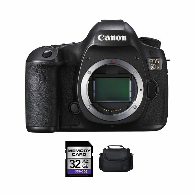 Canon EOS 5DS DSLR Camera + 32GB & Case Bundle Canon