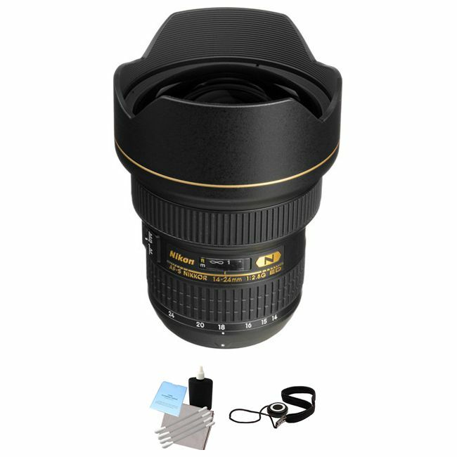 Nikon AF-S Zoom Nikkor 14-24mm f/2.8G ED AF Lens Bundle Nikon