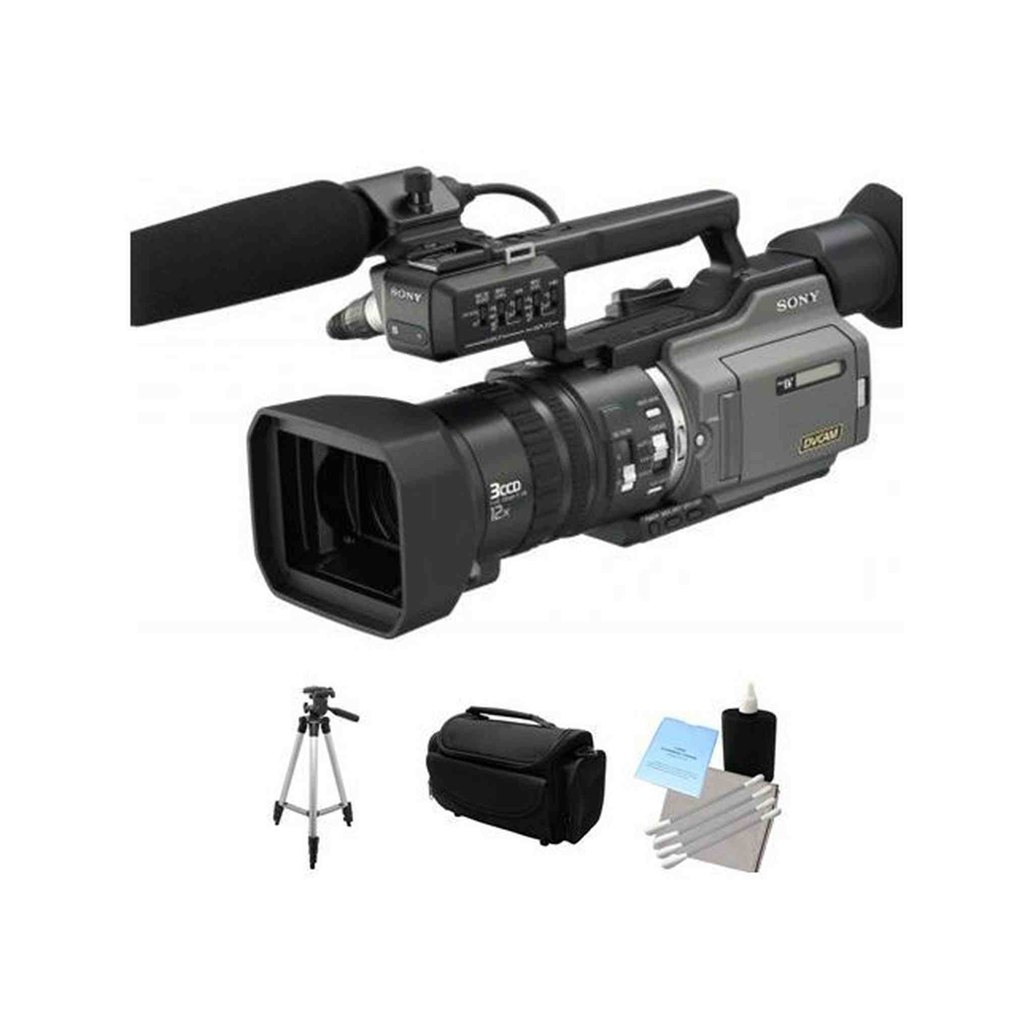 Sony DSR-PD170 3-CCD Mini DVCAM PAL Camcorder Bundle Sony