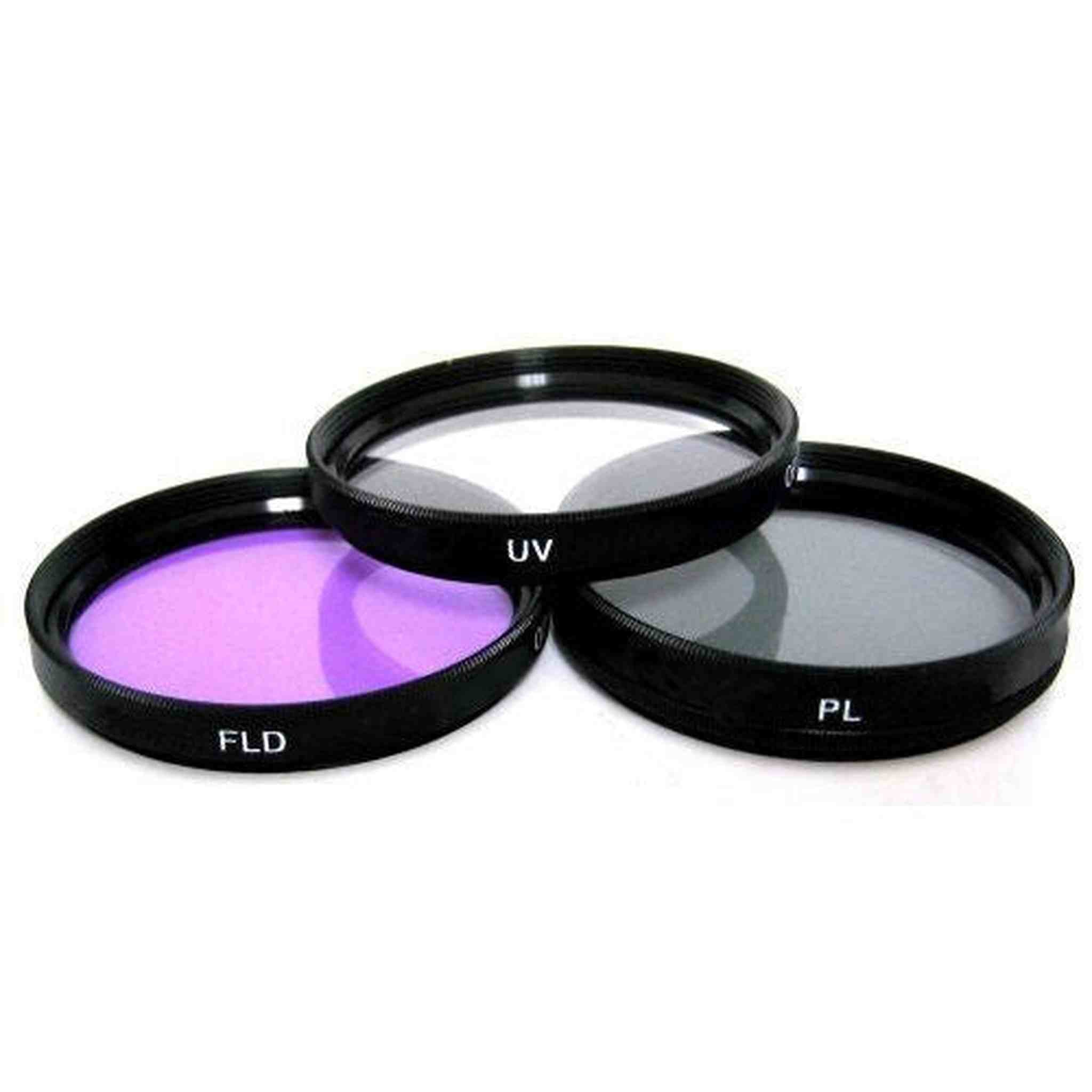 67mm 3 Piece Filter Kit UV, Fluorescent, Polarizer Unbranded/Generic