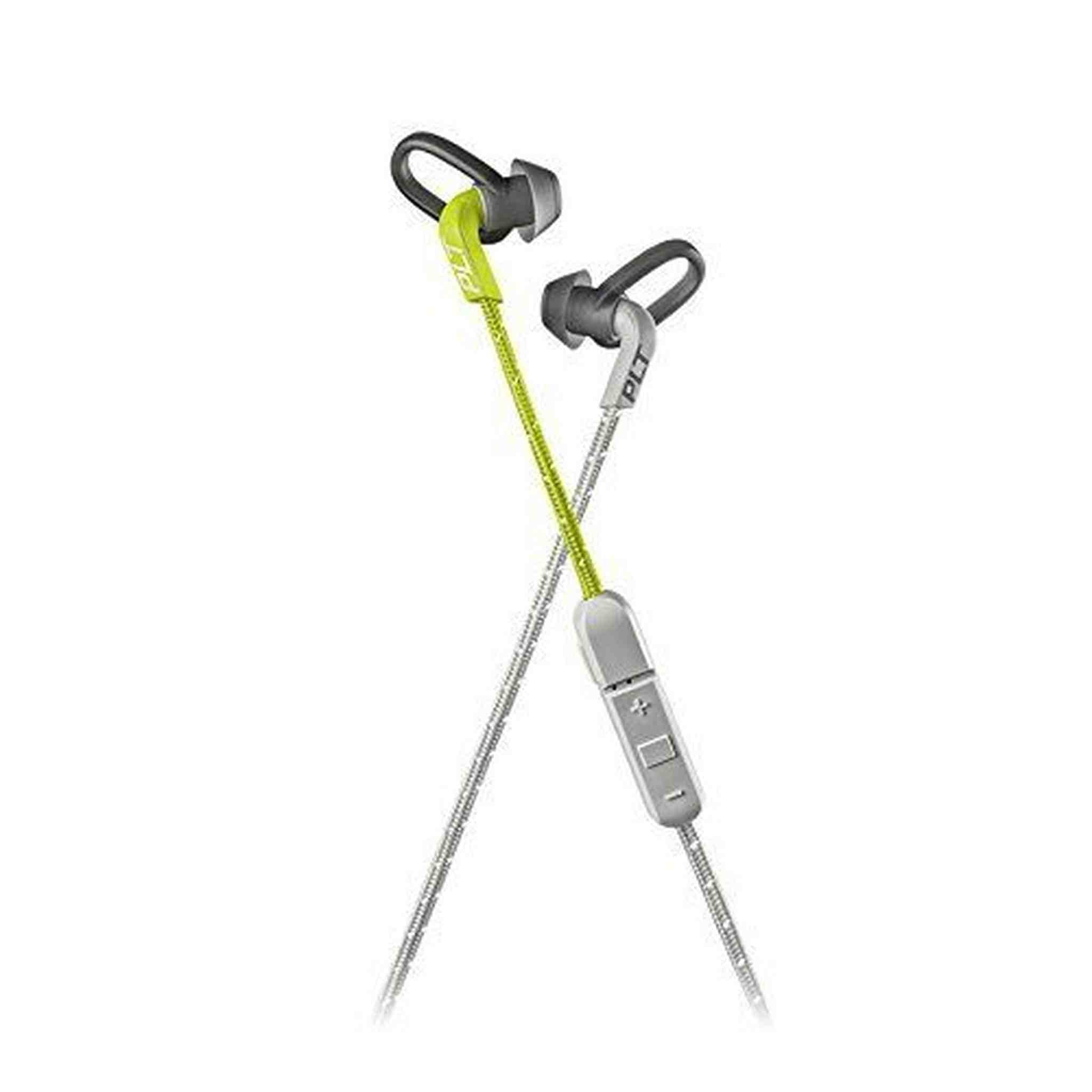 Plantronics 209061-99 Backbeat Fit 305 Wireless Sport Headset - Grey/Lime Green Plantronics